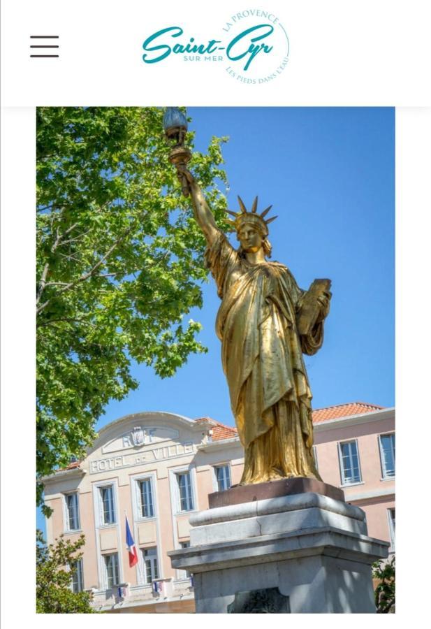 3 Min A Pieds & 200 M De La Grande Des Lecques - Terrasse Et Jardin - Fabuleux T2 - Carre D'or Saint-Cyr-sur-Mer